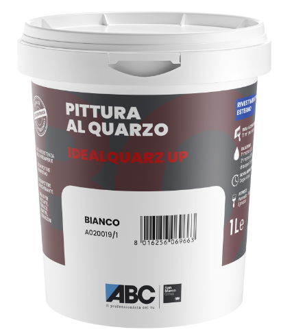 Pittura murale plastica al quarzo per esterni - IDEALQUARZUP ABC Group San Marco