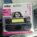 Torcia da fronte VITO 3W + 1W