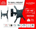 Supporto Tv da Parete Orientabile da 13" a 42" (Motion Extra Slim)